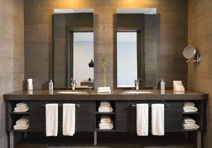 Photo Of Mirrors In Bathroom 2507016