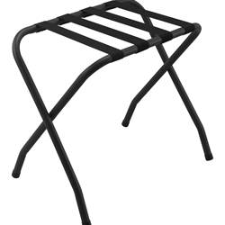 Product Ashton Metal Luggage Rack No Back Black (Case Qty 4) Image 1